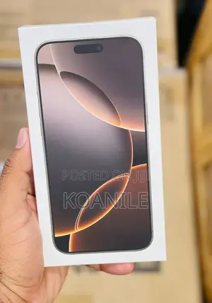 New Apple iPhone 16 Pro Max 256 GB