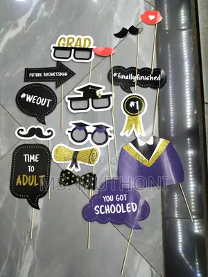 A Pair (2) Party Props Graduation