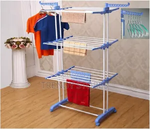 3 Layer Movable Cloth Drying Rack