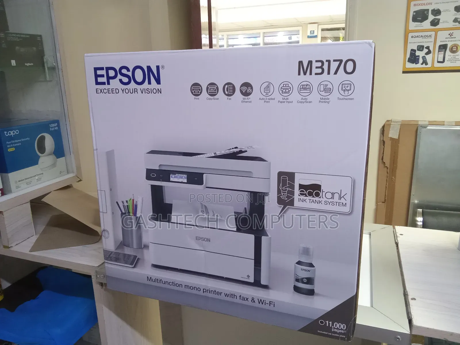 Epson M3170 Inkjet Black and White Printer