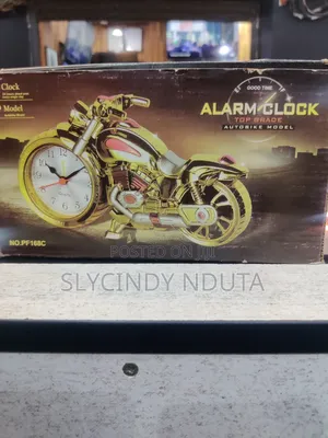 Autobike Model Alarm Clock