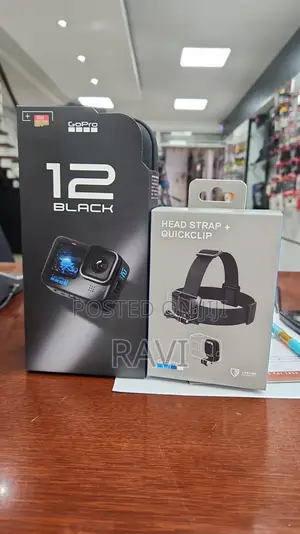 Gopro HERO 12 With FREE Memory Card and Free Headstrap
