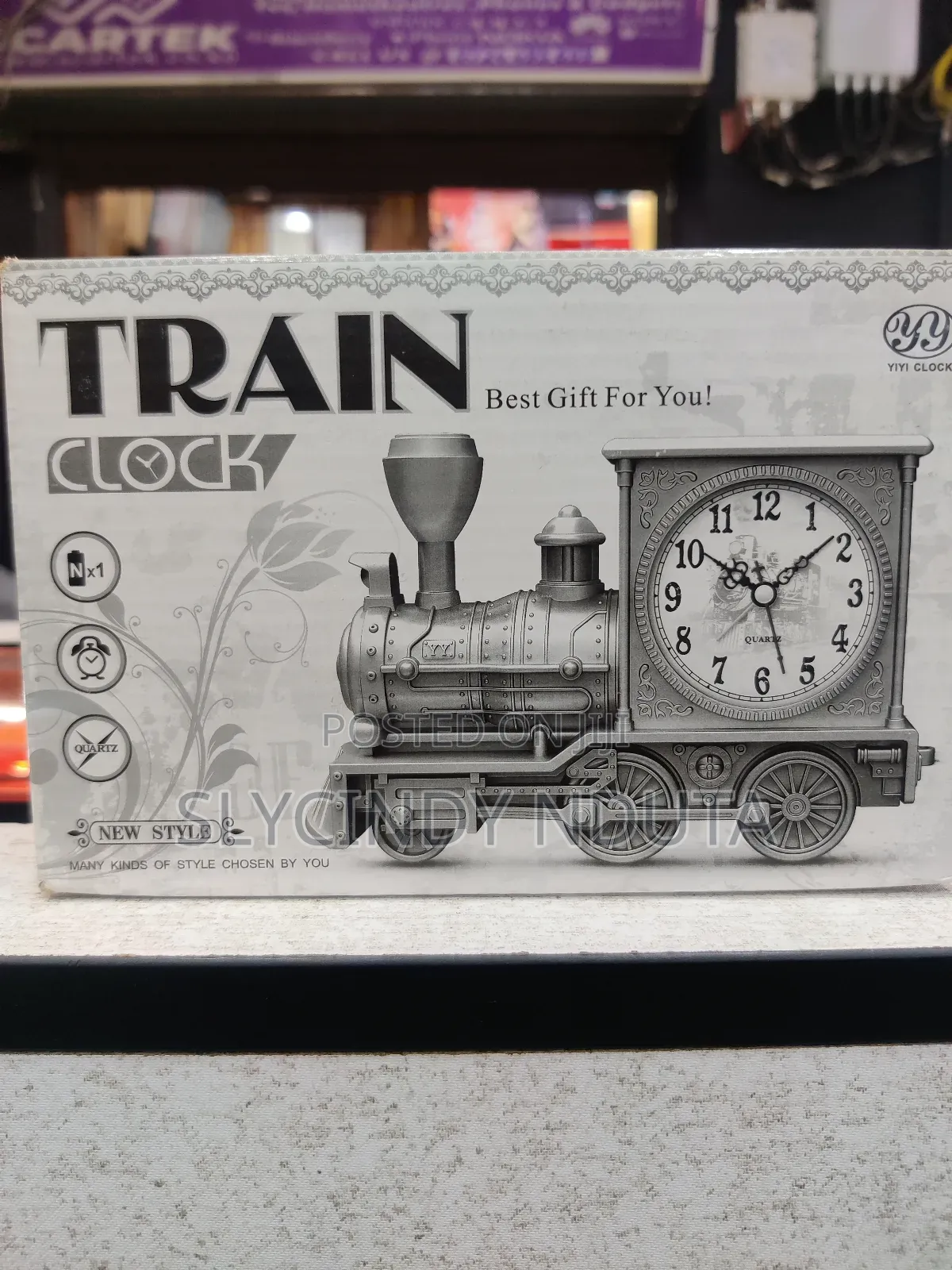Train Alarm Clock