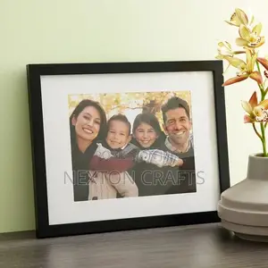 Black Frame With Mat