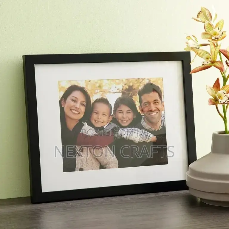 Black Frame With Mat