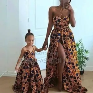 Ladies Maxi Dress and Kids Dress