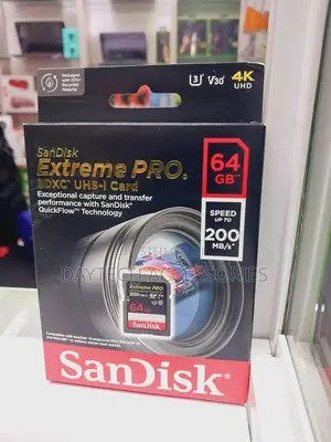 Sandisk Extreme Pro Uhs I 64gb Card for Video for DSLR