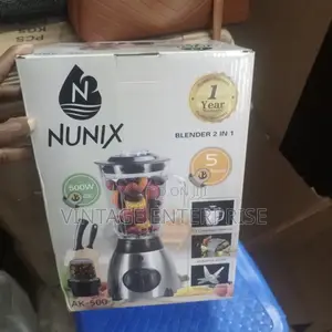Nunix Blender Ak-500 With Power Grinding Machine