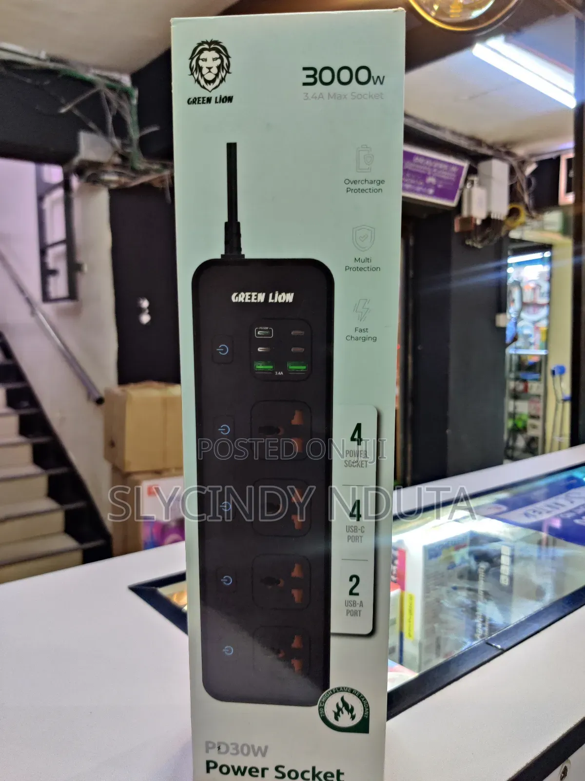 Green Lion Power Socket PD30W