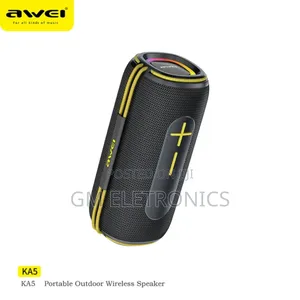 KA5 Portable Wireless Speaker.(Black Yellow)