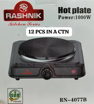 Hot Plate! Rashnik Single Electric Hot Plate