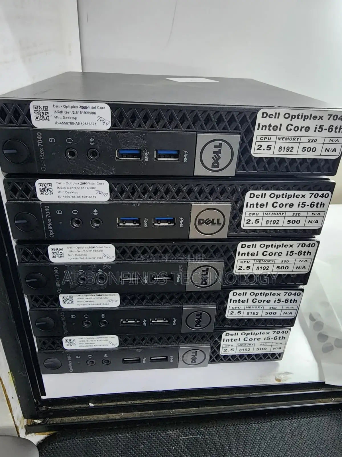 Desktop Computer Dell OptiPlex 7040 8GB Intel Core I5 HDD 500GB