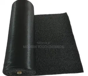 Black PVC Anti-Slip Spaghetti Carpet
