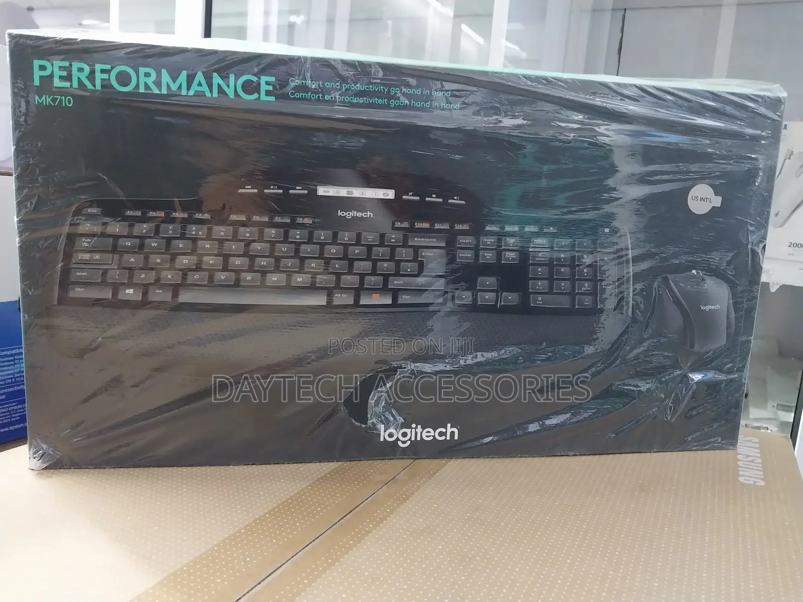 Logitech Wireless Keyboard Mouse Mk710
