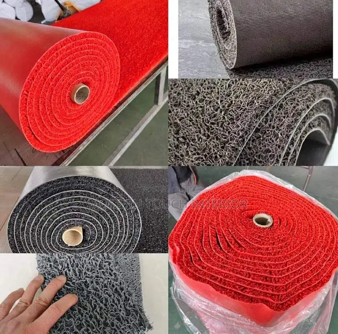 Spaghetti PVC Coil Carpet