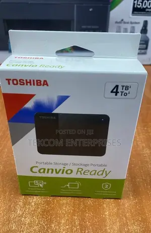 Toshiba 4tb External Hard Drive-Canvio Basics 4tb