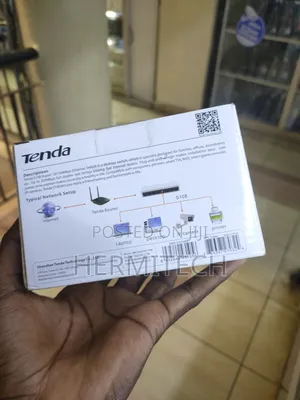 Tenda 8 Port 10/100 MBPS Desktop Switch Plug and Play S108