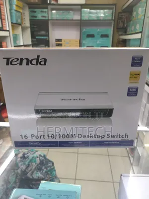 Tenda 16 Port 10/100 Desktop Switch Plug and Play S16