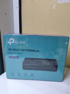 Tp Link 16 Port 10/100mbs Desktop Switch Plug and Play