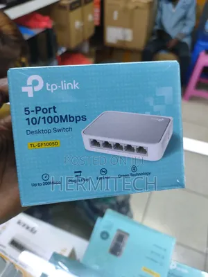 Tp Link 5 Port 10/100 MBPS Desktop Switch Plug and Play