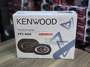 Kenwood 1800watts 6 by 9 Powerful Oval Midrange Speakers