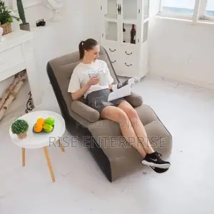 Inflatable Seat With Armrest / Lazy Sofa Plus FREE PUMP
