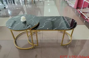 Black Coffee Marble Table