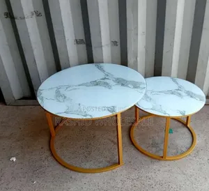 Coffee Marble Table White.