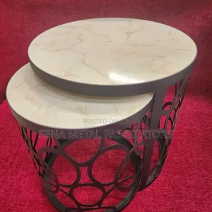 Nesting Stools With Powdercoating Finish.