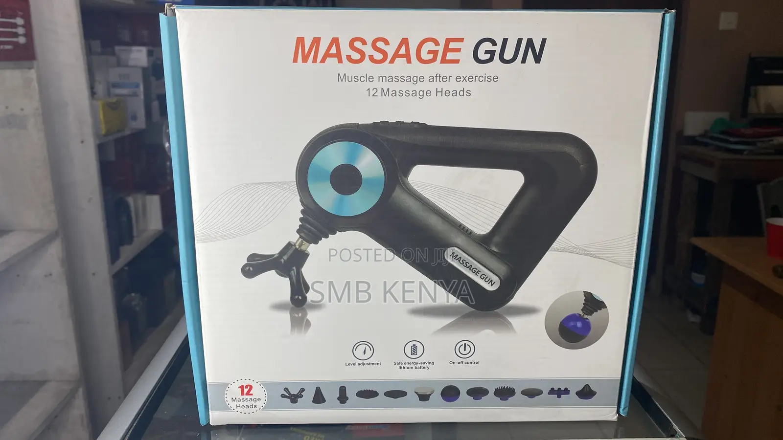 Professional Massage Equipment With 12 Attachments