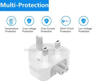 Apple 3 Pin UK Plug Adapter for Macbook Charger