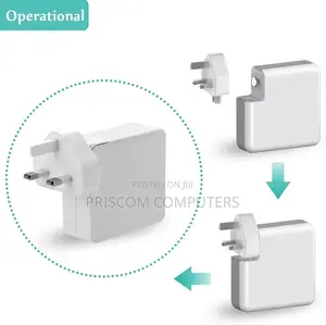 3 Pin UK Plug Adapter for Macbook Pro, Macbook Air,Mac Ibook