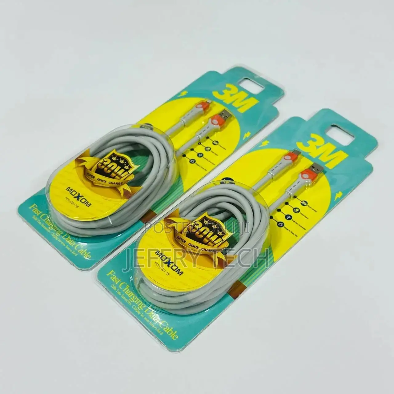 MOXOM 30W Thick Cable 3M Fast Charging Wire