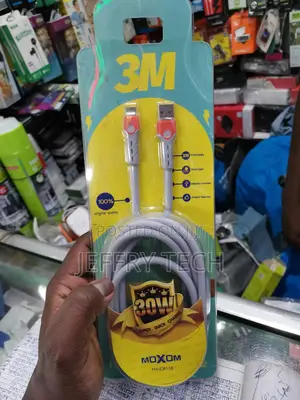 MOXOM 30W Thick Cable 3M Fast Charging Wire