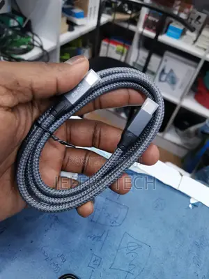 1mtr Charger Cord Power Wire USB-C to Usb C Braided
