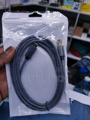 DP to Hdmi Nylon Braided Cable 3m