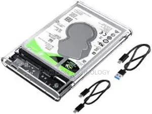 Transparent External HDD Casing/ Enclosure