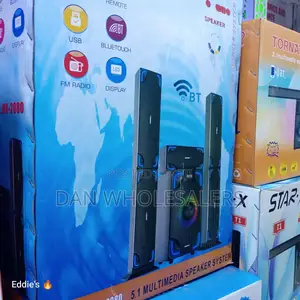 Nobel 2080 Subwoofer BT/FM RADIO 2500W
