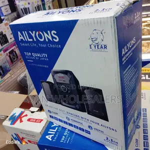 Ailyons 2.1 CH Subwoofer System Bluetooth/Usb/Fm