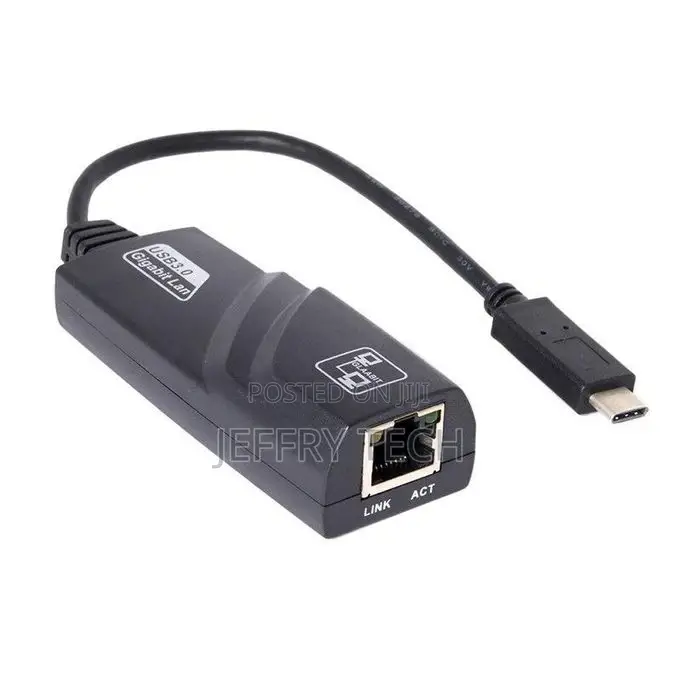 Type C to RJ45 Network Card Reversible USB 3.1 Interface USB