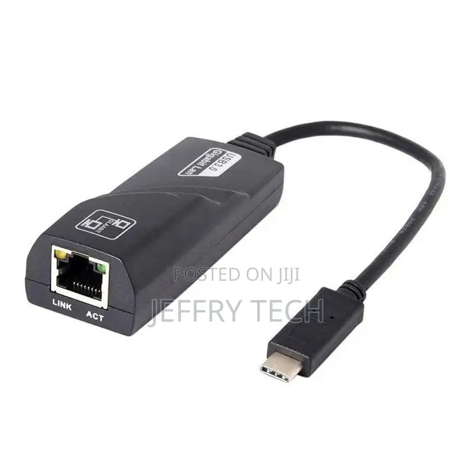 Type C to RJ45 Network Card Reversible USB 3.1 Interface USB