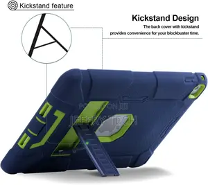 iPad Air 2 Case Kids, Three Layer Shockproof Full Body Prot