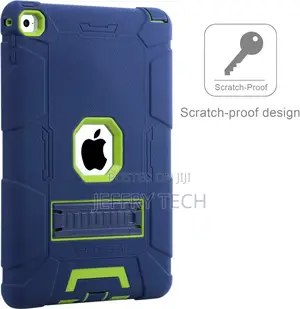 iPad Air 2 Case Kids, Three Layer Shockproof Full Body Prot
