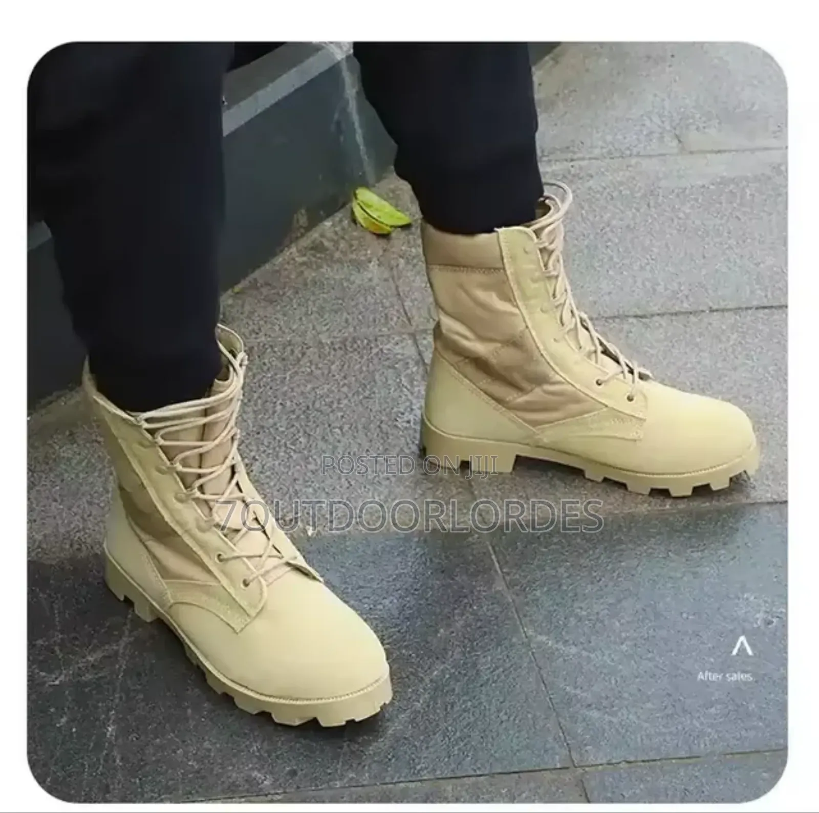 Tactical Combat Boots Desert