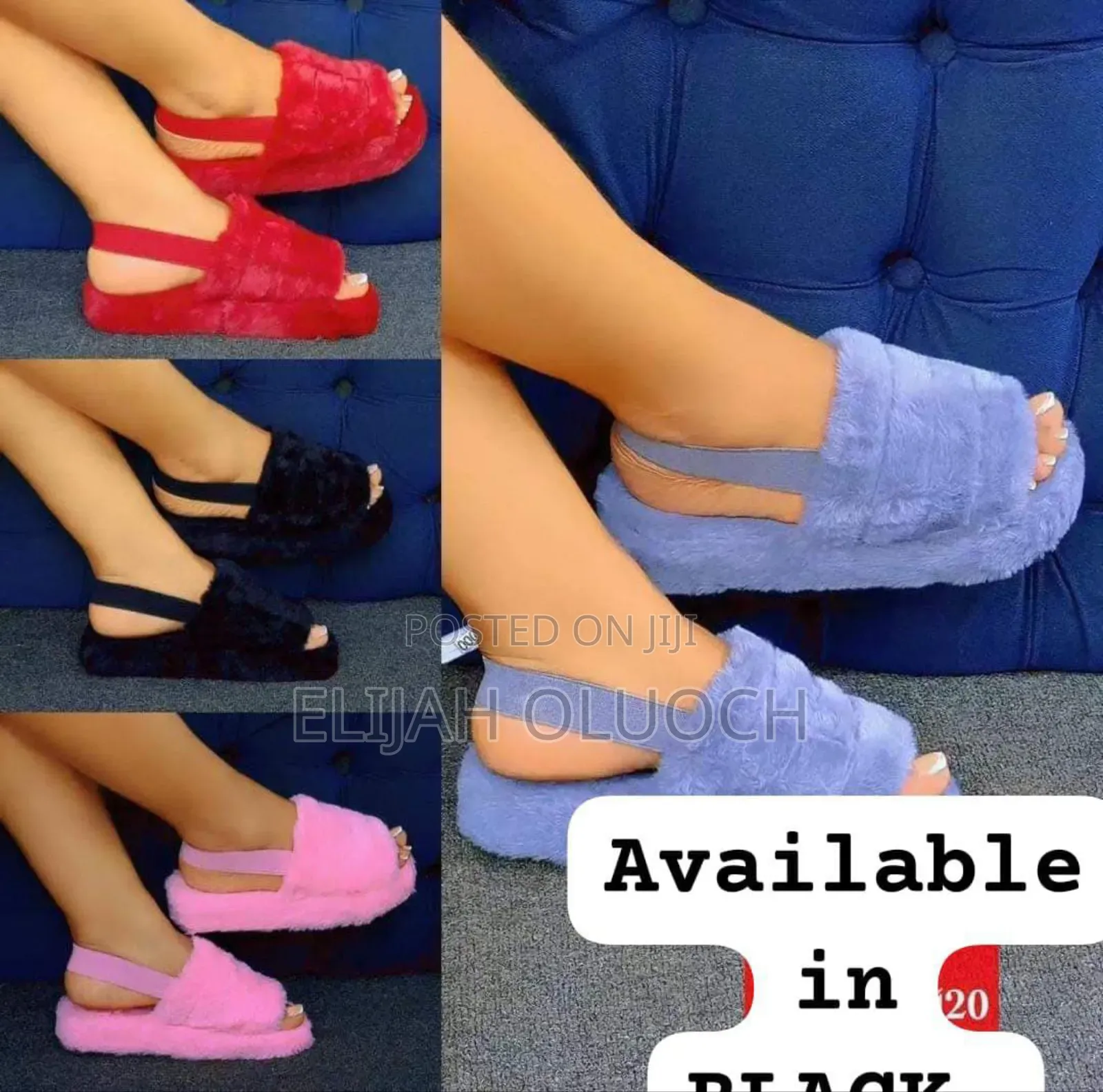 Classy Fluffy Sandals