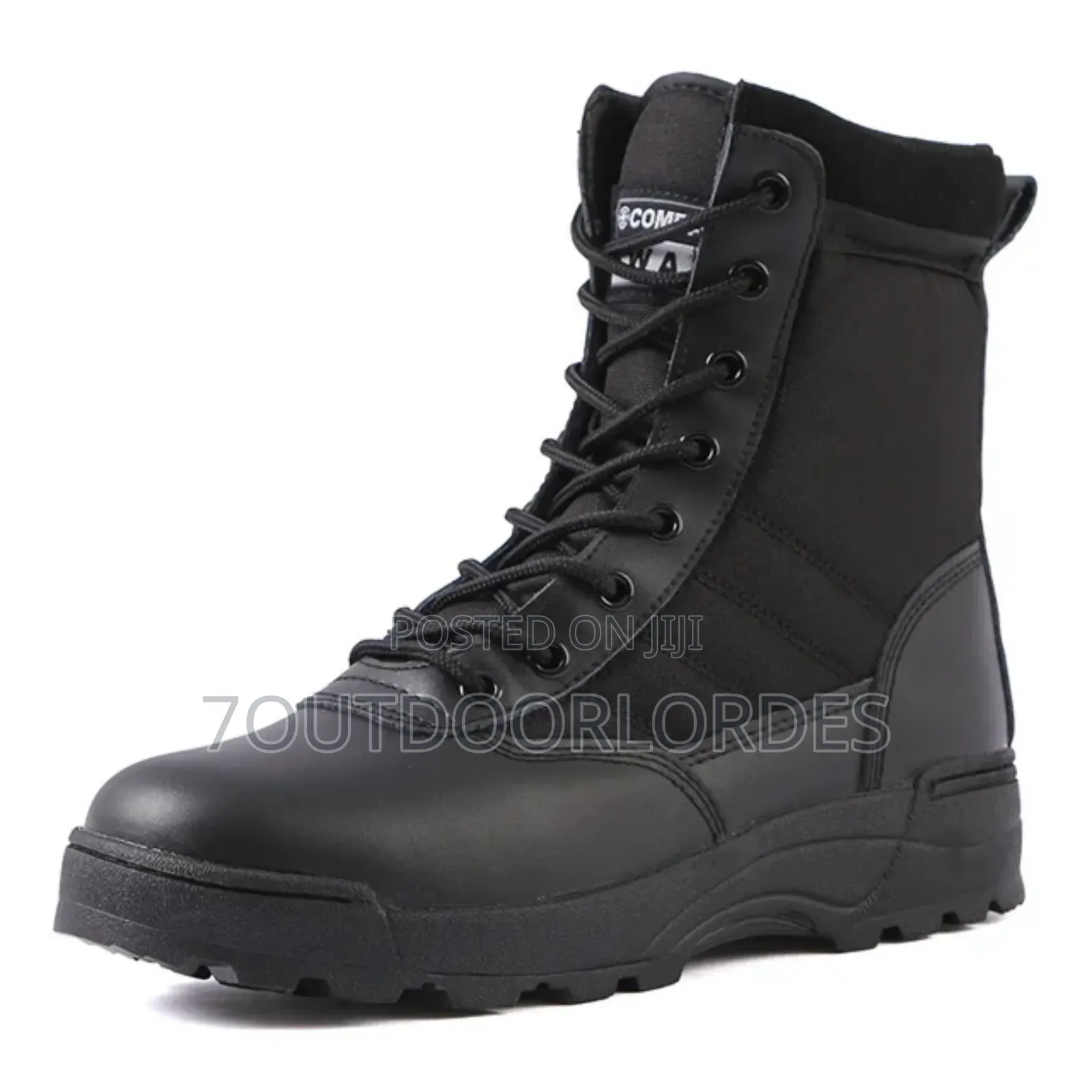Swat Combat Boots Black