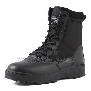 Swat Combat Boots Black