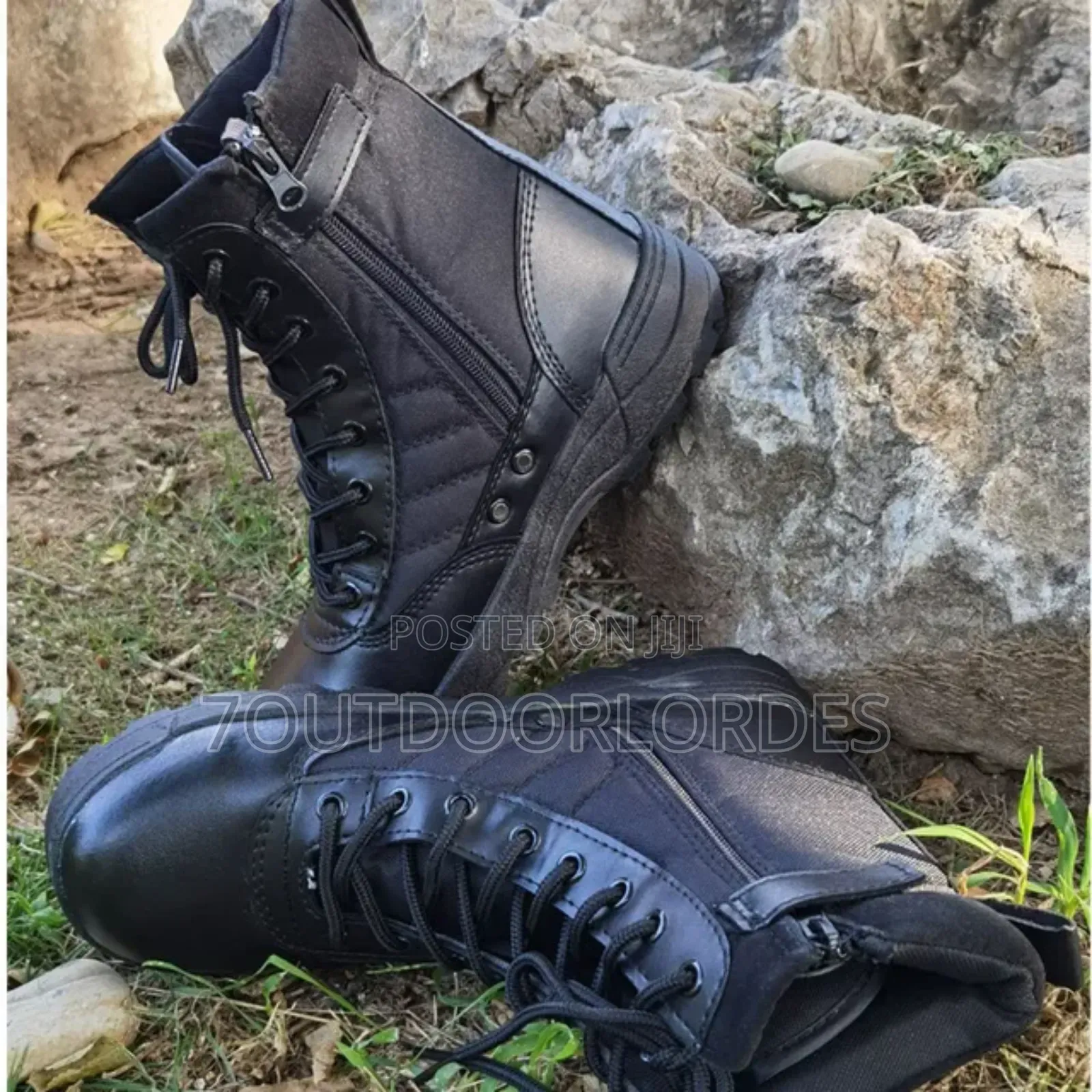 Swat Combat Boots Black