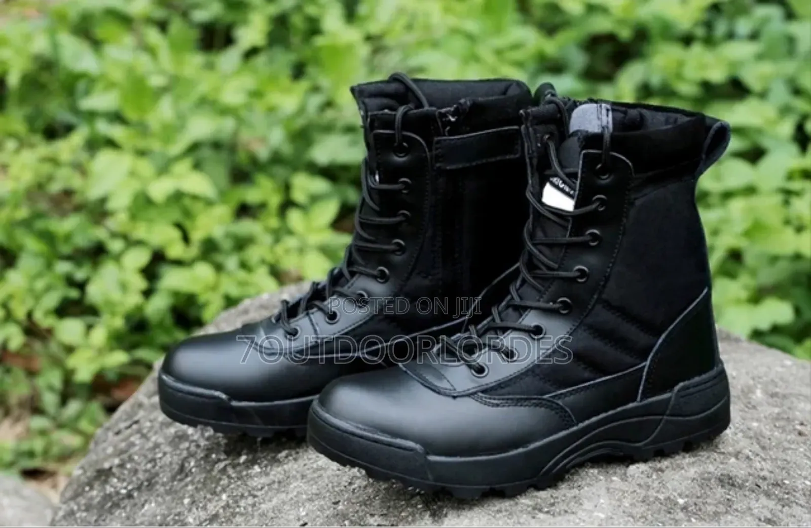 Swat Combat Boots Black