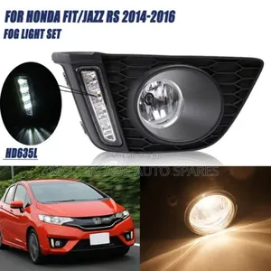 Honda Fit 2014-2016 Fog Lights With DRL Covers